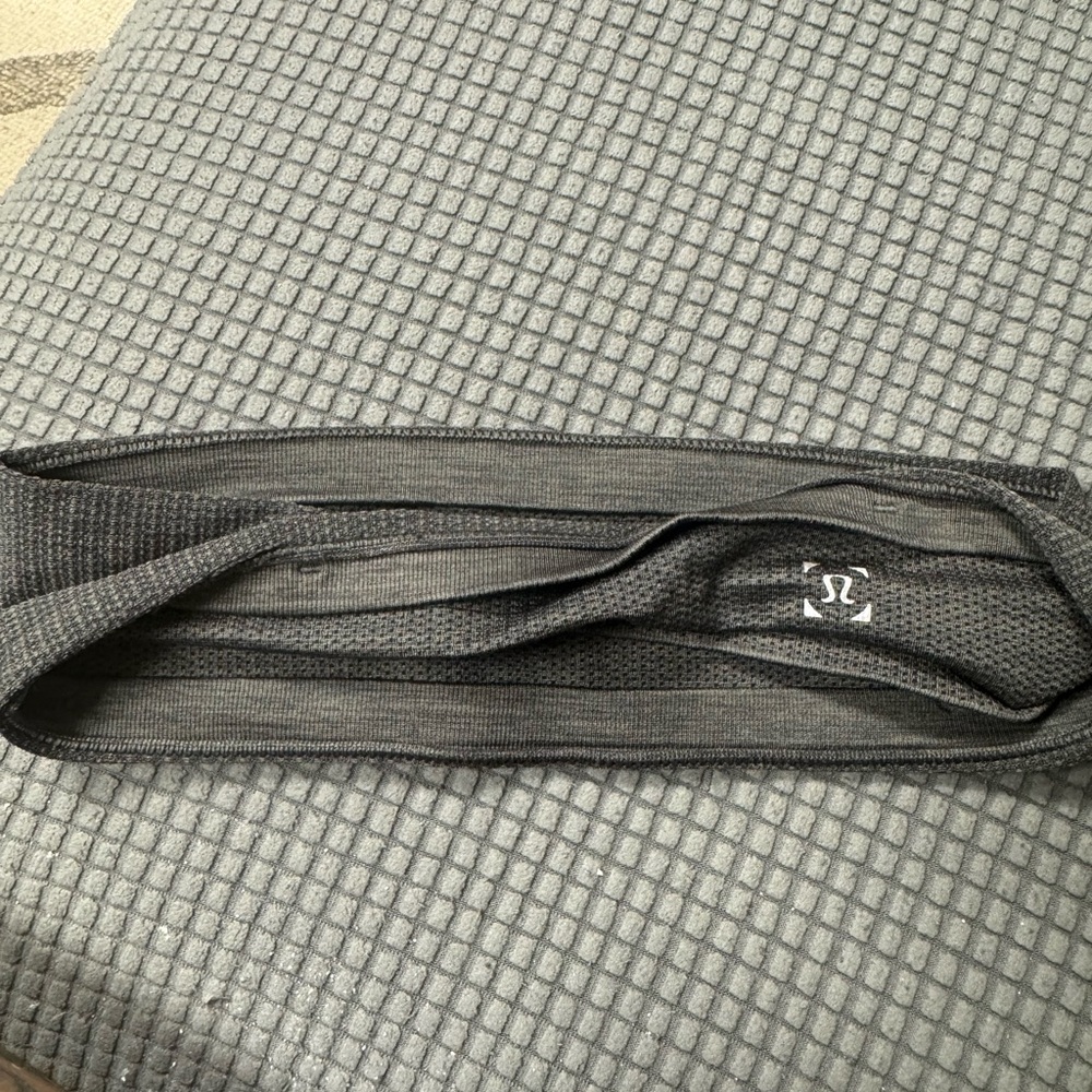 lululemon athletica Gray License to train headband new no tag